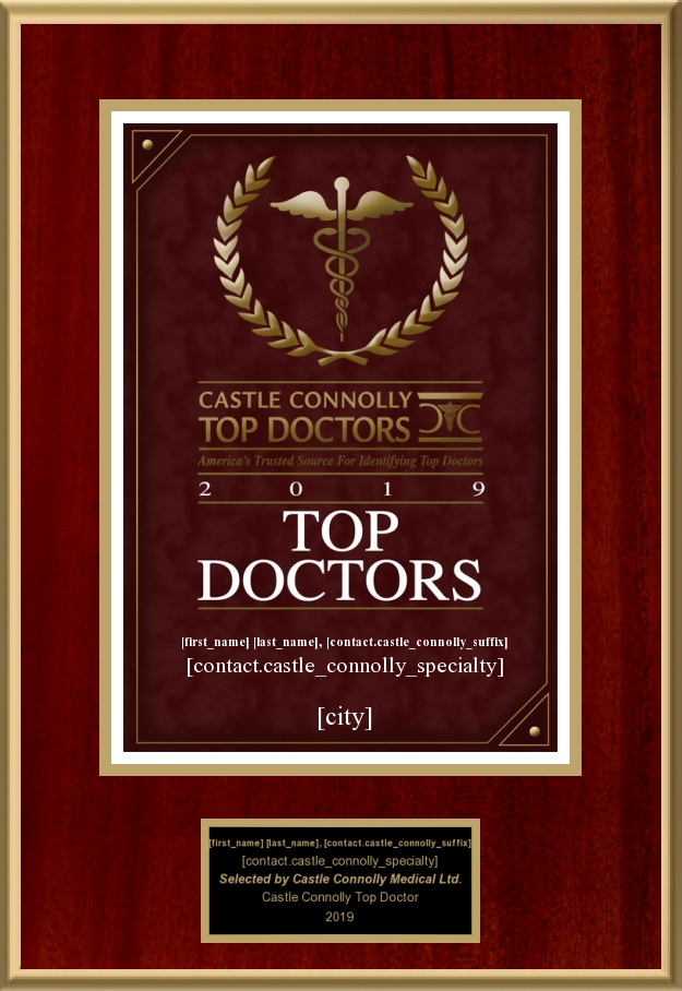 Castle Connolly's Top Doctor award